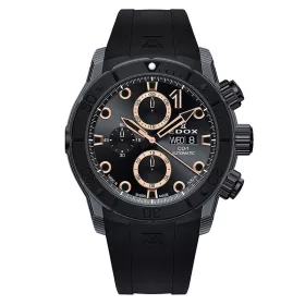   EDOX CO-1 Carbon Chrono Automatic 01125-CCN-NR Férfi Karóra