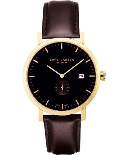 Lars Larsen 131-Gold/Brown férfi karóra W3