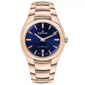 EDOX Les Bemonts Lady 57004-37R-BUIR Női Karóra