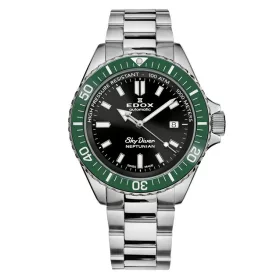   EDOX Skydiver Neptunian Automatic 80120-3VM-NIN Férfi Karóra