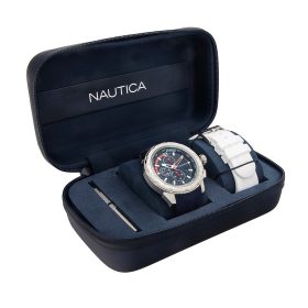 Nautica Long Beach Set NAPLECR10 Férfi Karóra