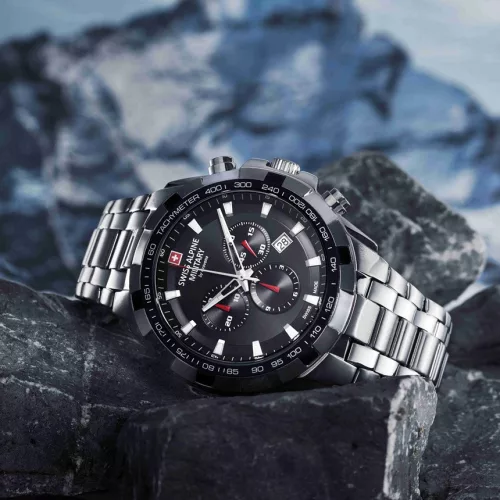 Swiss Alpine Military Star Fighter Chrono SAM7043.9137 Férfi Karóra