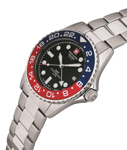 Swiss Alpine Military Master Diver GMT SAM7052.1131 Férfi Karóra