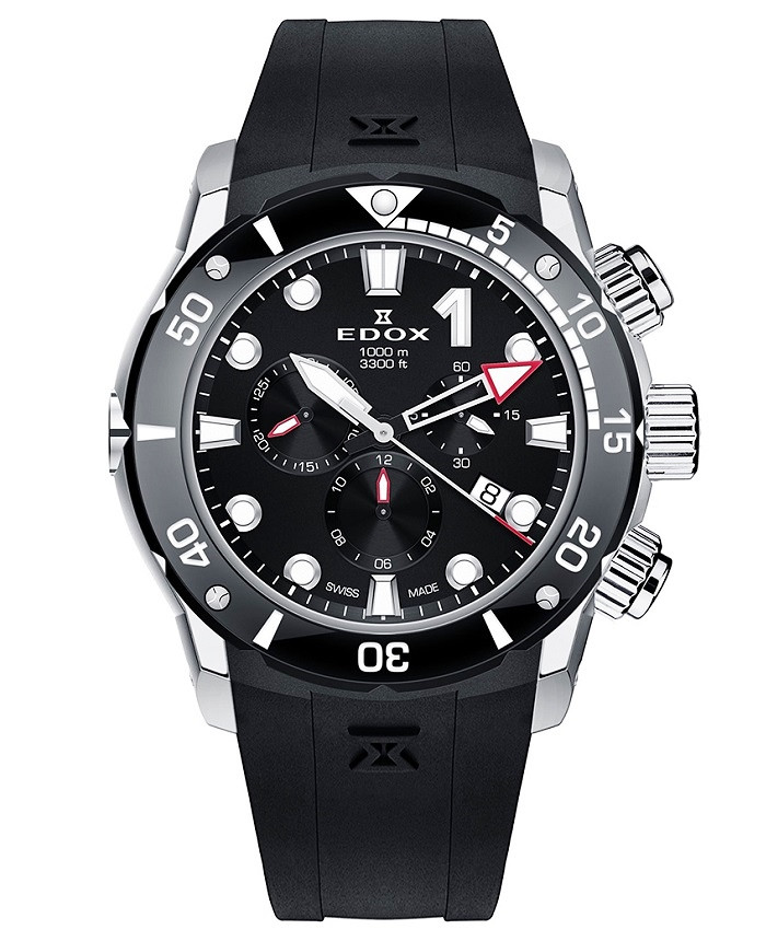 EDOX CO-1 Chrono Titanium 10242-TIN-NIN Férfi Karóra